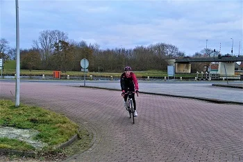 Winterfiets ELfstedenrit van Harriët