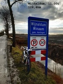 Andre Versluys Winterfiets Elfstedentocht Winaam Andre Versluys Winterfiets Elfstedentocht Winaam