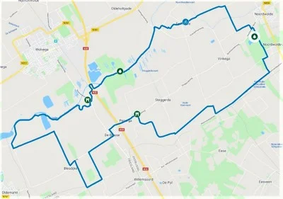 Fietsroute De Hoeve 37 km