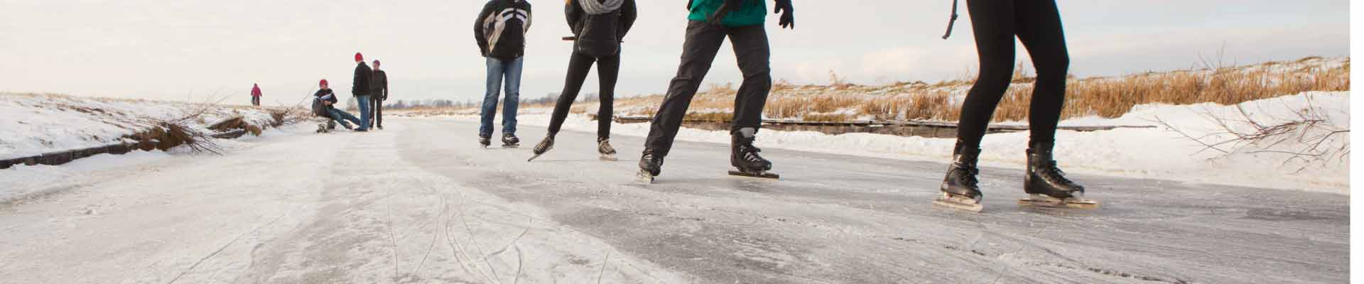 Waar kun je in Friesland schaatsen