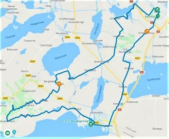 Knooppuntroute De Fryske Marren (66 km)